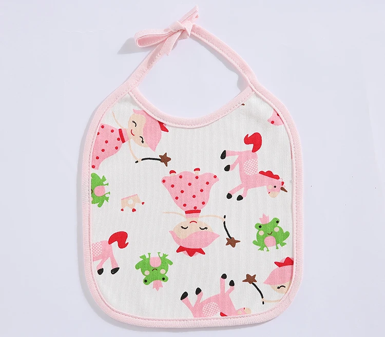 colorful cartoon waterproof baby bib