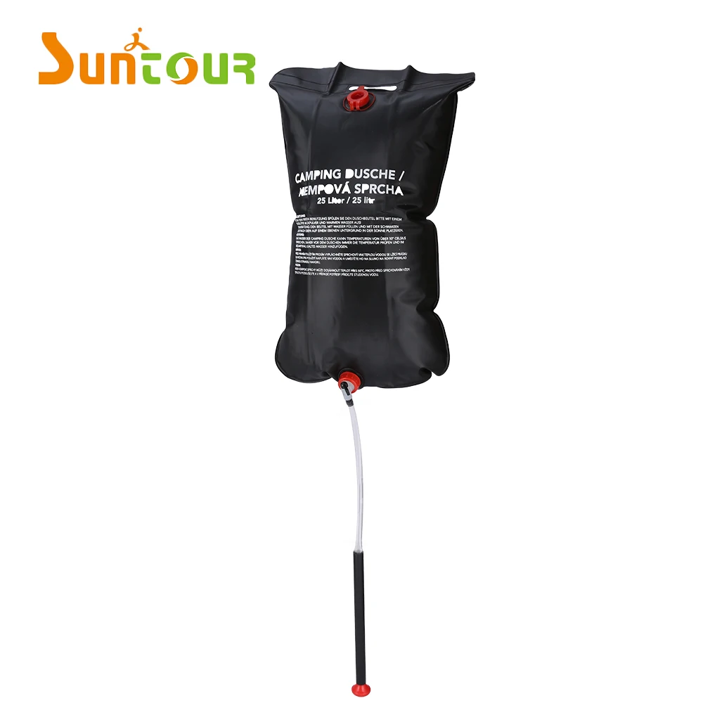 

Outdoor Portable PVC Camping Shower Solar Heated Camping Shower Portable Solar Camping Shower, Customized