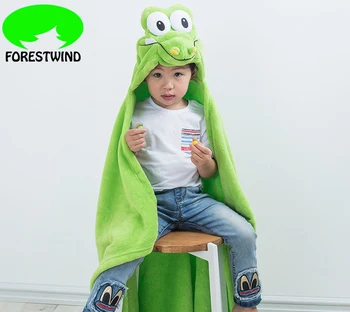 100% Cotton Bãi Biển Khăn Trùm Đầu Ponchos Pattern Cho Bé - Buy ...