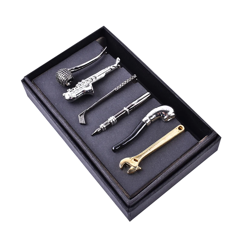 

wholesale tie bar clip set for t shirt