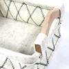 Best-selling Amazon Supplier Fabric satorage box basket containers with handles storage box laundry felt storage basket