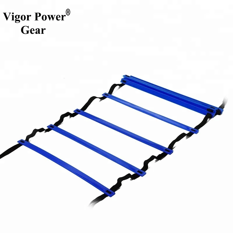 

Vigor Power Gear Wholesale Price Football Training Speed Agility Ladder with cones, Yellow, orange, blue, green etc.