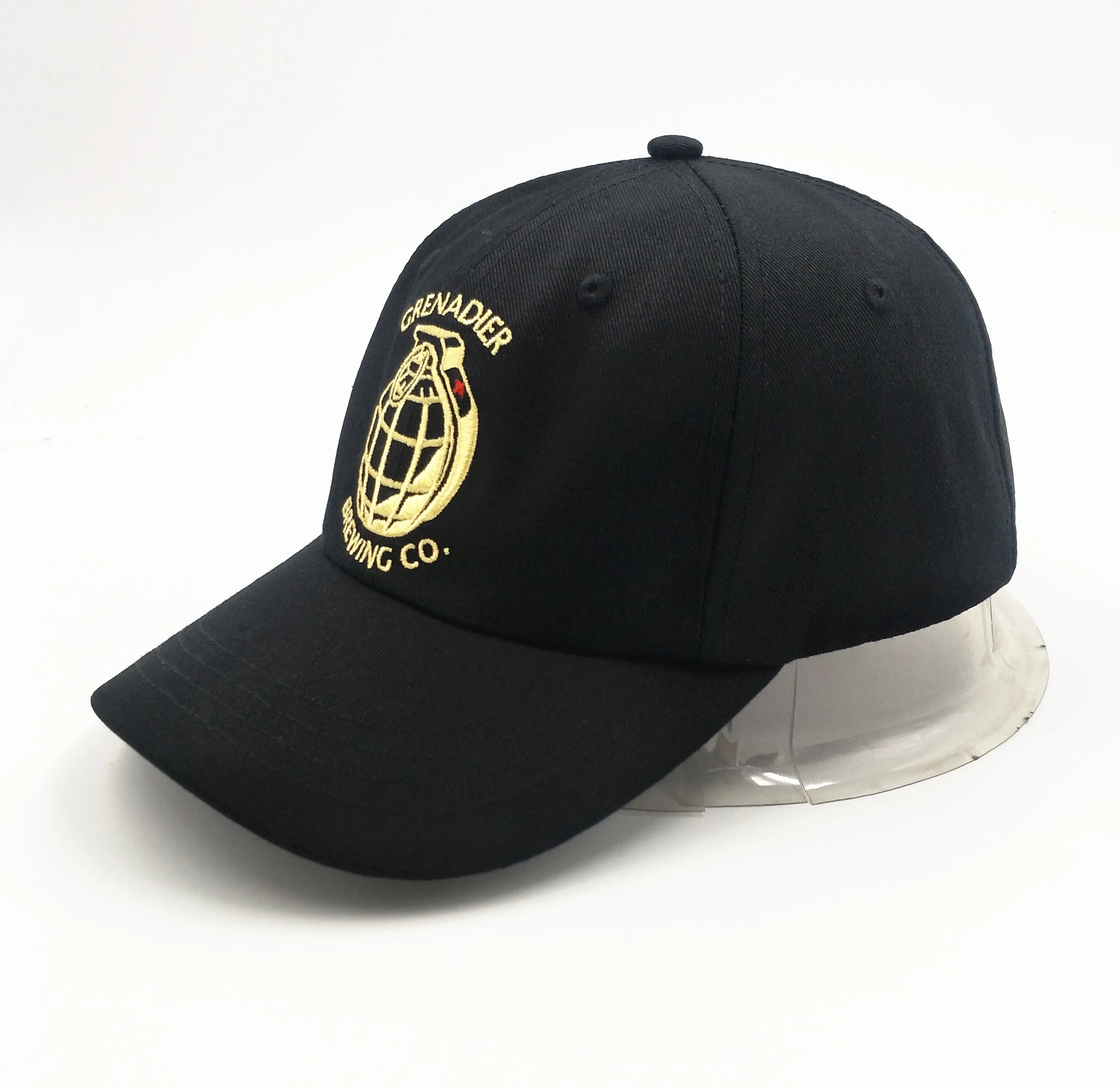 Black baseball cap