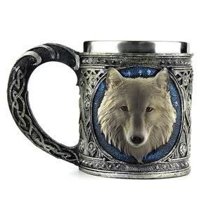 Image of High Quality New Design New Fashion Wholesale Wolf Mug