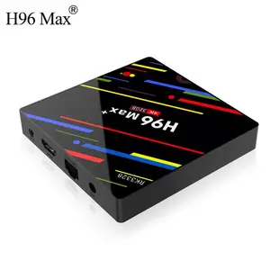 Newest H96 MAX RK3328 quad core 4GB RAM 32GB ROM 4K Android 9.0 Tv Box work with gamepad Media Streaming Box