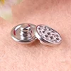 newest design luxurious round with crystal button for clothes