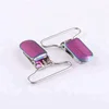 Hot Sale Rainbow Color 36mm Metal Hook Pacifier Suspender Clips
