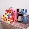 Crochet photo props crochet animal dolls amigurumi Knit toy plushe stuffed rabbit fox panda pig animal toys for nursery decor