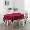 Wholesale Waterproof Rectangle Jacquard Damask Tablecloth Fabric For Protecting The Table