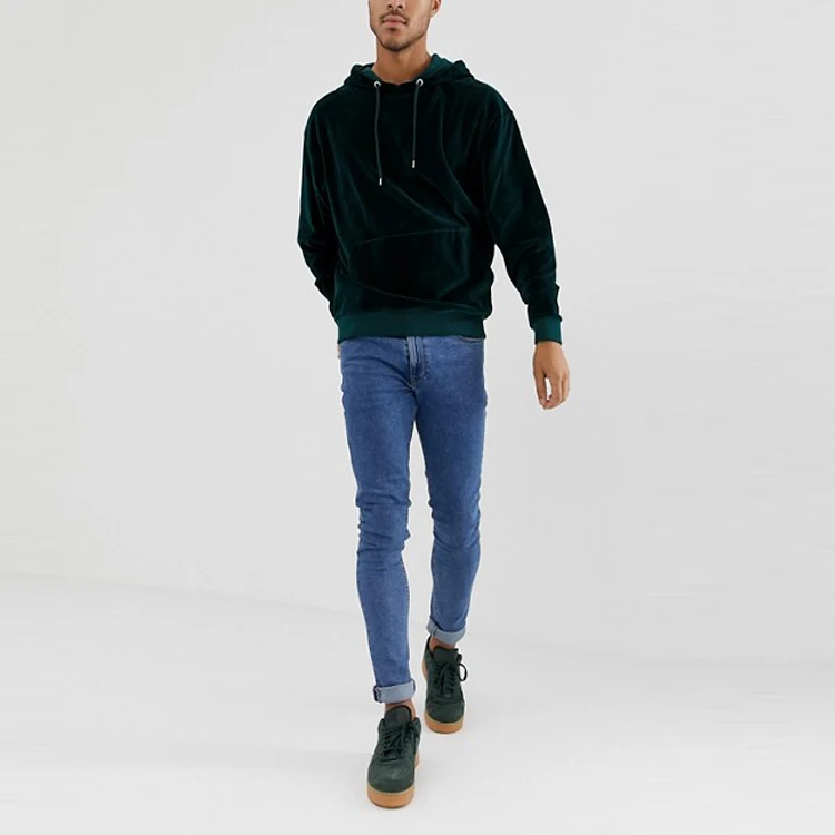 oversized green hoodie mens