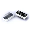 Distributor selling 0.36 inch Red color mini 7 segment display 3 digit common cathode led for seven segment display