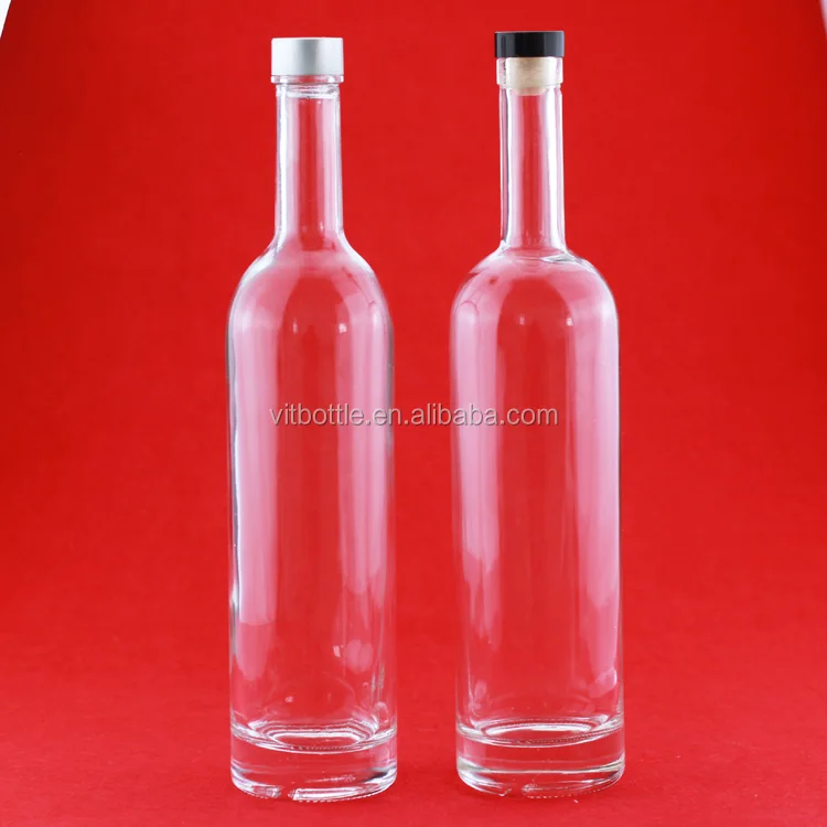 Glass Liquor Bottles 500ml 750ml Glass Bottles For Vodka Gin Whisky And Rum Buy Glass Bottles