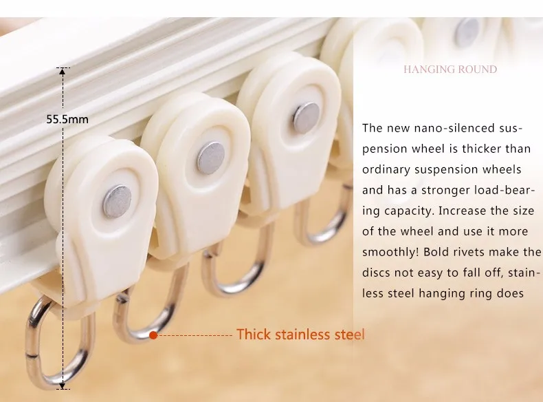 Home Decor L U Shape Aluminum Curved Track Curtain Rod Buy Curtain