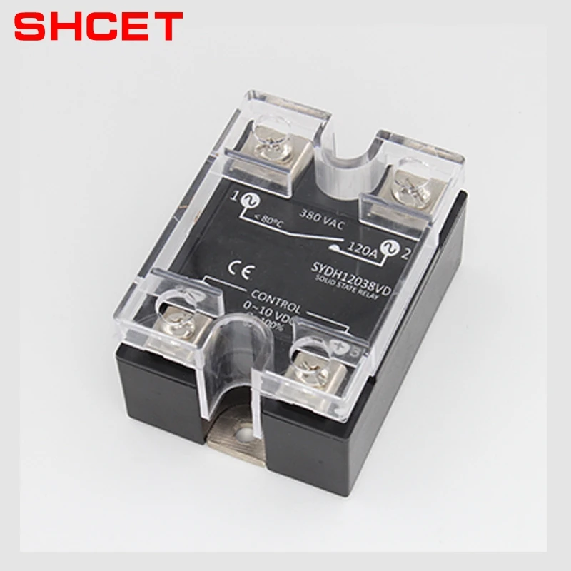 24V-380V 40 A 250 V SSR-40DA courant continu à air conditionné Solid State Relay Module 3-32 V