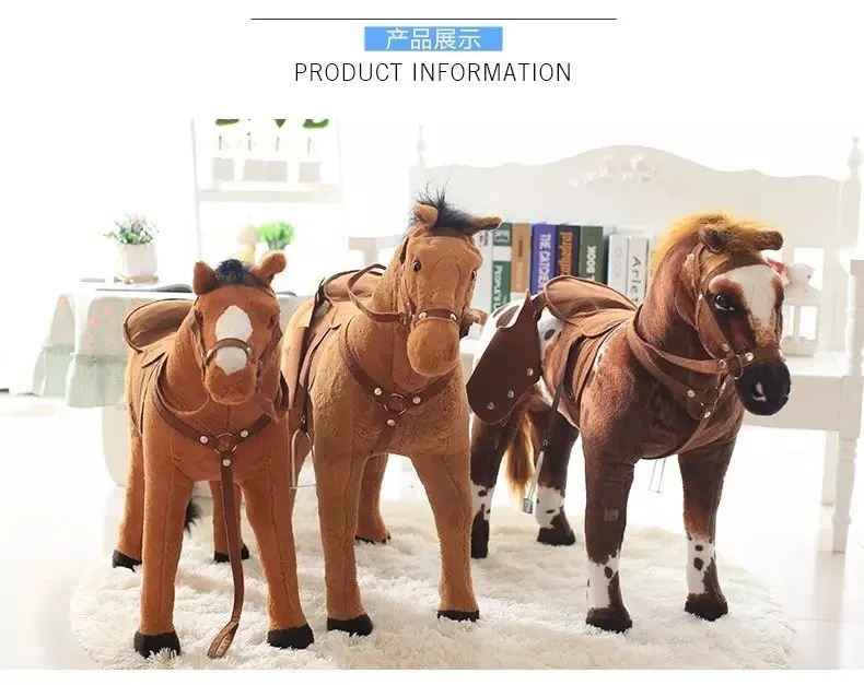 Cute Small Black Simulation Horse Toy Lifelike Horse Doll Gift about 11x4x10cm