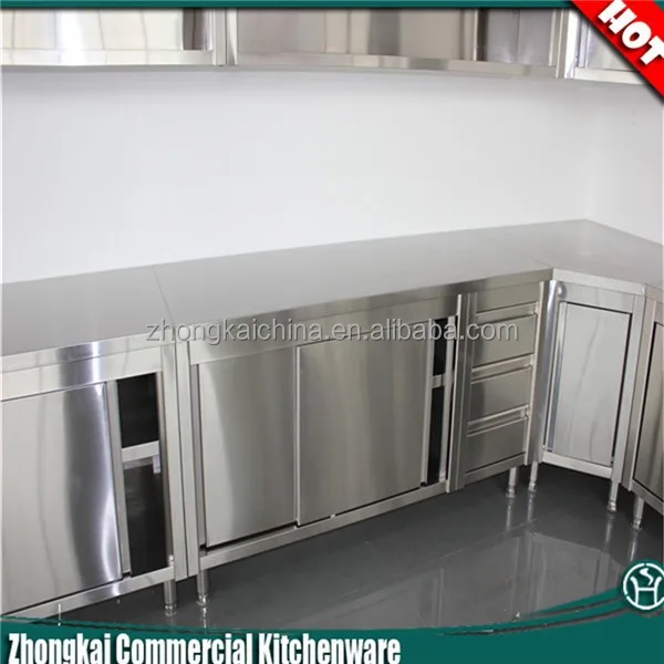 Professionelle oem moderne küche aus edelstahl eckschrank möbel ...