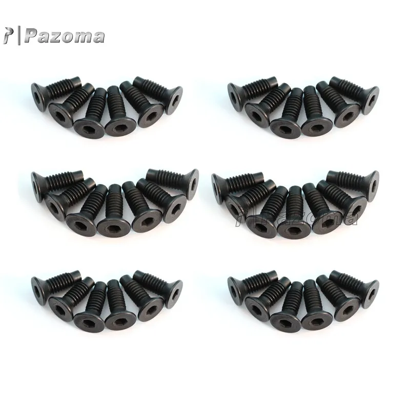 Jeep Wrangler Rear Window Glass 44-Piece Torx Bolt Kit For Jeep Wrangler ( 1976-2006) - Windshield, Doors, Tailgate, Roll Bar - Black Jeep Window Replacement - Foto 5