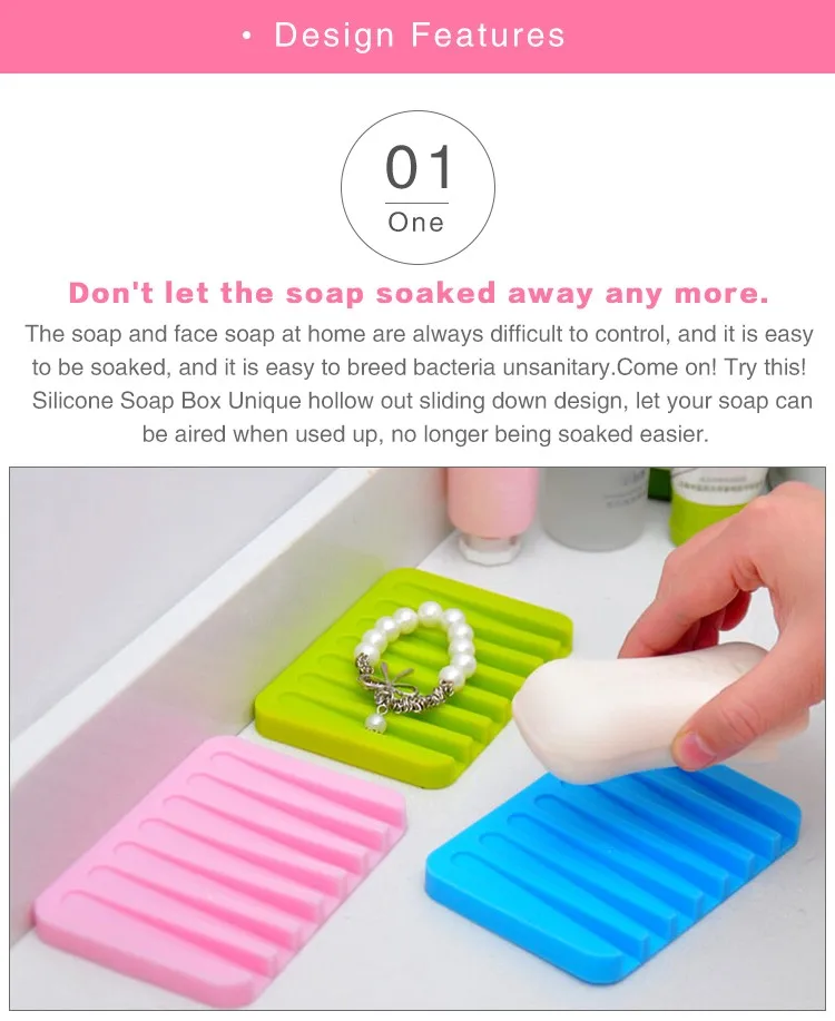 Custom Home Hotel Soap Dish Silicone Holder Soap Holder Buy Shower