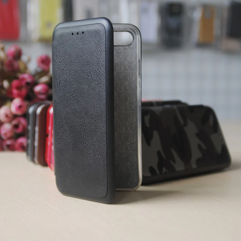 Book flip Leather Case for iphone 6 6S Shell magnet Adsorption Folio Cover