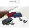 Sunglasses Storage Bag For Women Men Glasses Box Felt Sunglasses Bag Eyeglasses cases Portable Eyewear Zipper Bag