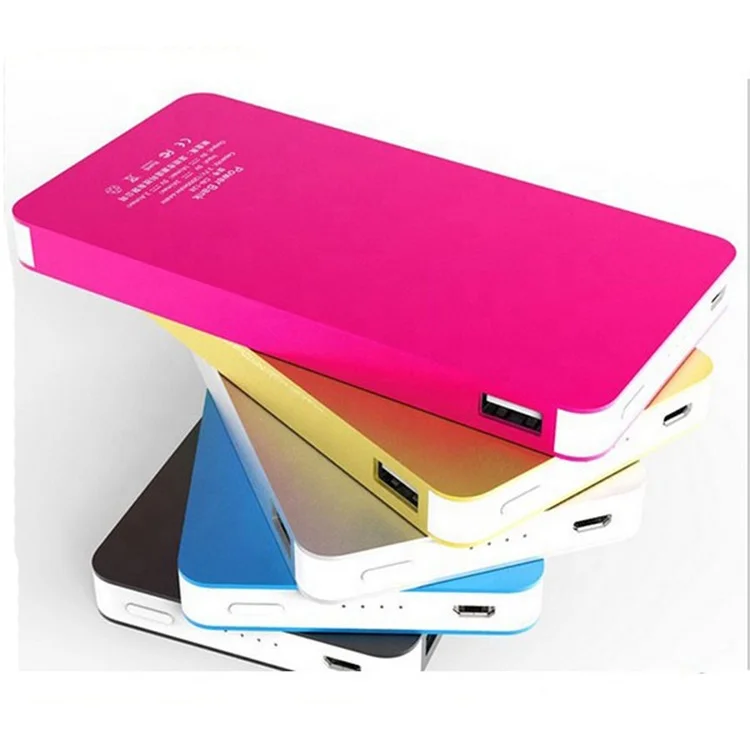 Super Slim Dual Usb Metal Portable Charger Power Bank 10000 Mah Powerbank