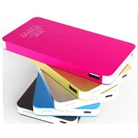 

Super Slim Dual Usb Metal Portable Charger Power Bank 10000 Mah Powerbank