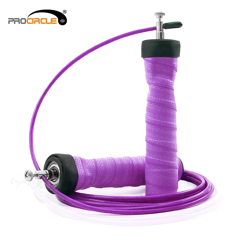 

Hot Sale Color Customized Cotton Absorb Sweat Jump Rope For Fitness