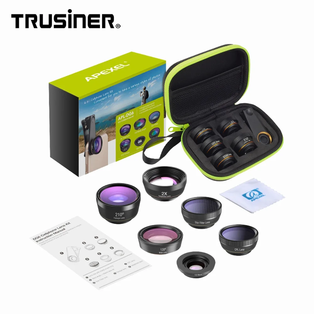 

Factory Wholesale Dslr Mobile Fisheye Lens For Smart Phone, Black