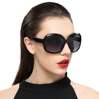 

Top Selling Big Size Sunglasses Fashion New style Women Graceful Shades Sunglasses High Quality Plastic Oculos De Sol