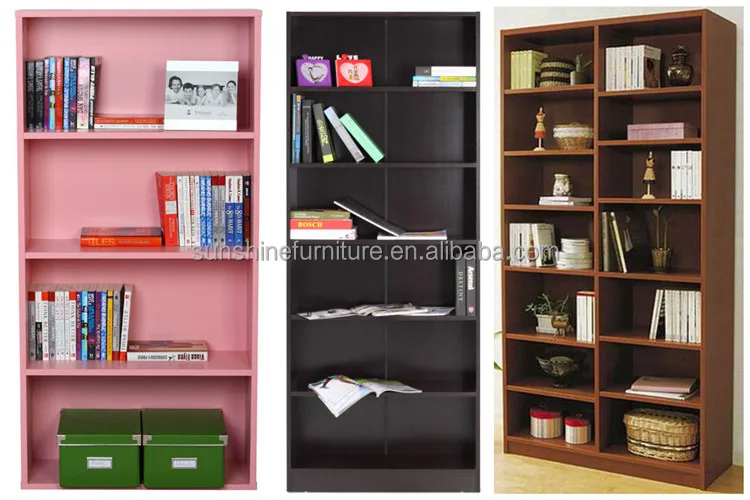 Modern Particle Board,Plywood,Mdf Library Book Shelves,Library