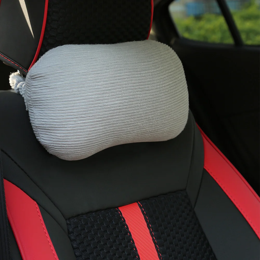 Custom Cute Shredded Memory Foam Head Neck Car Seat Neck Headrest