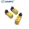 Brass 3 port solenoid valve high pressure 15mm diameter