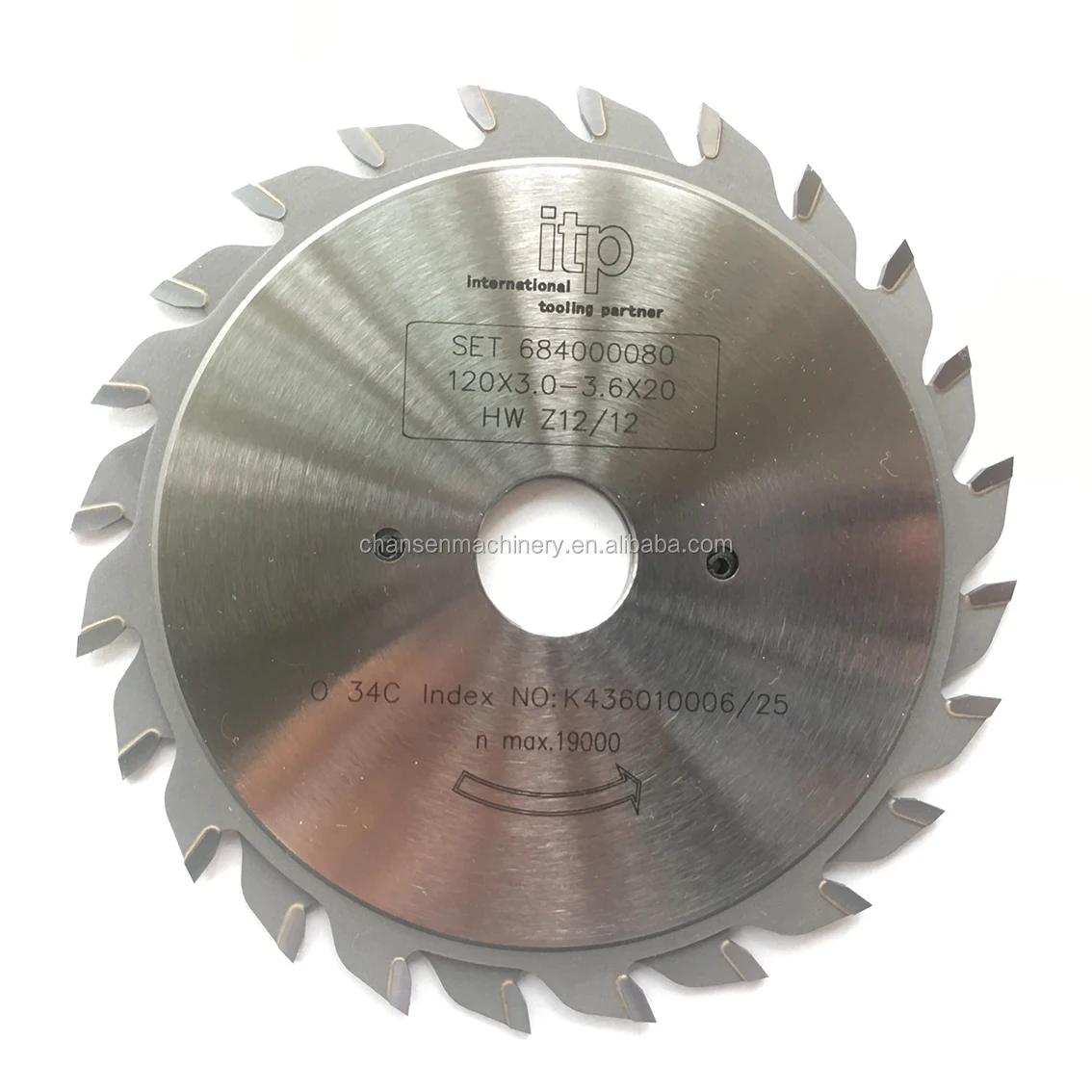 German Leitz Itp Scoring Saw Blade Item Gl20 120mmx20mmx24t For