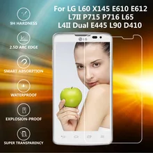0.3mm 9H 2.5D Screen Protector Tempered Glass With Cleaning Kit For LG L60 x145 Scratch Resistant Explosion-proof