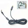 Black Grey Micro Wired Controller USB Extension Cable to PC Converter Adapter Cord Replacement Controller Charger For Xbox 360