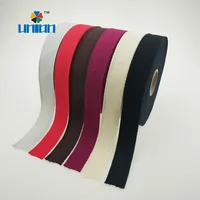 

Eco friendly 1 inch 100% cotton webbing for bags & garment