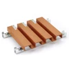 Rucca Wood and PVC Composite,Fauxwood Indoor Suspended Ceiling Panel 40*25mm Ceiling
