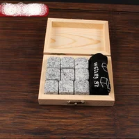 

Customized whiskey rock granite/beer stone/whisky Ice cube engraved