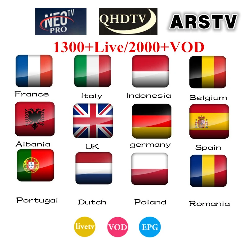 IPTV Account Subscription Reseller Panel QHDTV IPTV Channels Subscription Codes 12 Months with 24 Hours Free Test Codes