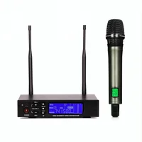 

Professional karaoke microphone one channel handheld best uhf wireless microphone