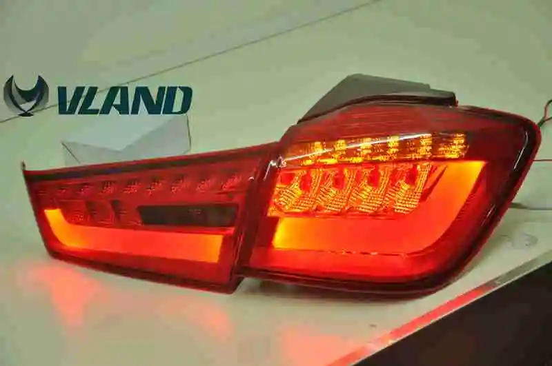 Vland factory car taillights for MIT ASX 2011-2015 tail lights for Out Lander plug and play