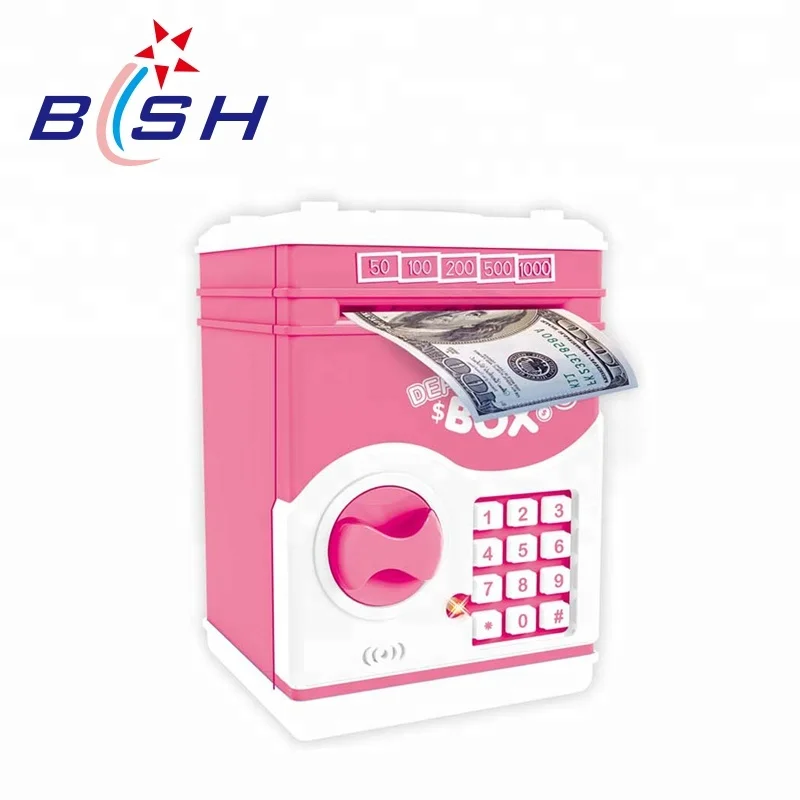 kids safe money box