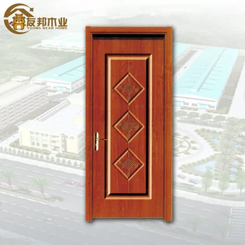 american standard waterproof china jack pvc wooden door for turkey bedroom design YBPD 6424