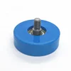 Flat Plastic nylon pulley roller wheel with bearing 608zz for Fruit vegetable washing machine Conveyor belt