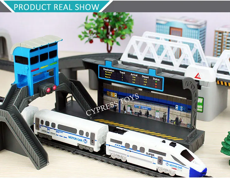 Indoor Slot Power Race Track Train 