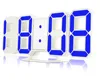 Light Alarm Clock USB Charger Lighted All The Time Table Clock