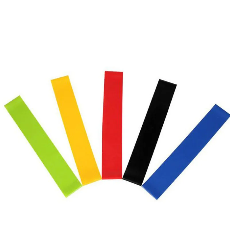 

Exercise Resistance Loop Bands set of 5, Yellow/black/blue/red/green or customized