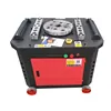TMT bar bending machine price/vertical steel bar bending cener Top quality 3kw with brake rebar bender