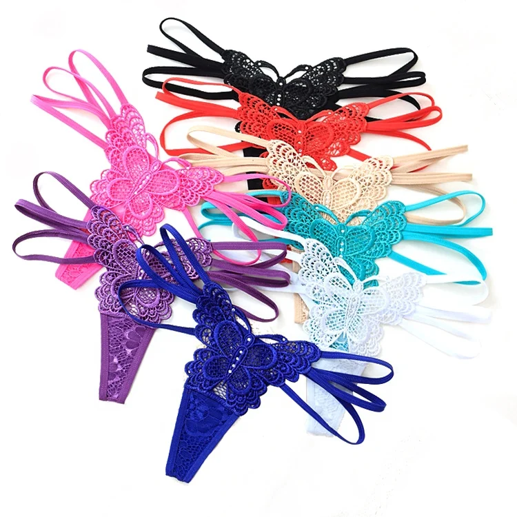 Newest Selling Super Quality Customized Cheeky Underwear Hollow Sexy G-string Panties