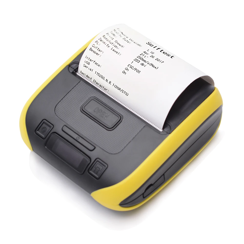 

Beeprt 80mm handheld thermal receipt printer barcode label printer for shipping